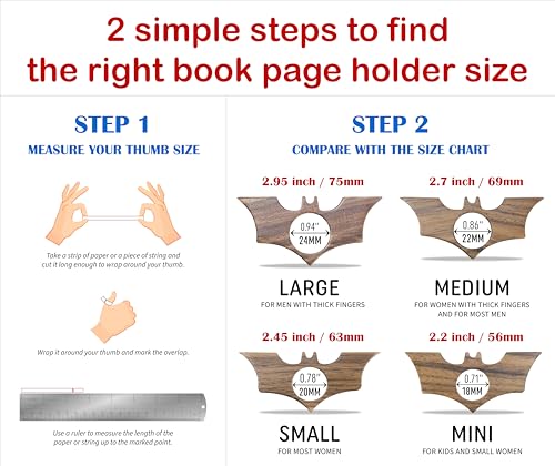 Bat Thumb Book Page Holder