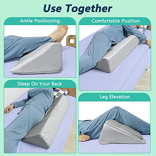 Bed Sore Turning Wedge Body Positioners for Sleeping After Surgery U Shaped Anti Bedsore Cushion Hospital Waterproof incline PillowsTreatment Buttocks Prevent Pressure Ulcer for Elderly Bedridden