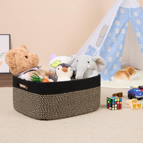 Large Storage Baskets for Shelves (2 Count)