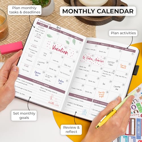 Planner 2.0 A5 Undated Weekly & Monthly Notebook