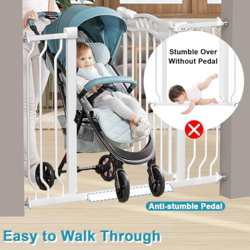 Extra Wide Baby Gate for Doorways 29.9"