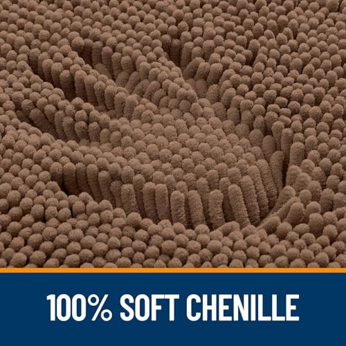 Chenille Bathroom Rugs Sets 3 Piece (5 Count)