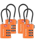 TSA Approved Luggage Locks (4 Count)