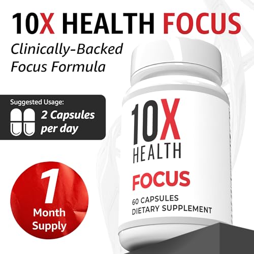 10X Health Focus Supplement (60 Count)