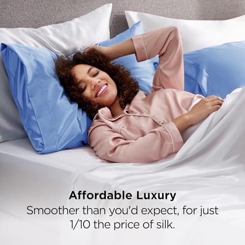Satin Pillowcases King Set of 2 (2 Count)
