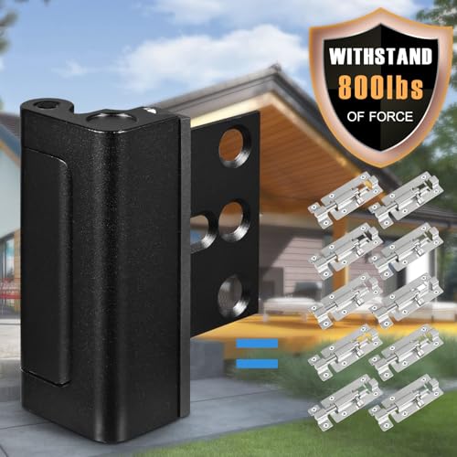 6Pack Door Reinforcement Lock Home Security (6 Count)