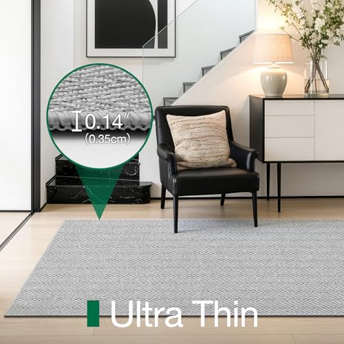 Ultra Thin Runner Rug for Hallway 2'4"x12' (28 Sq Ft)