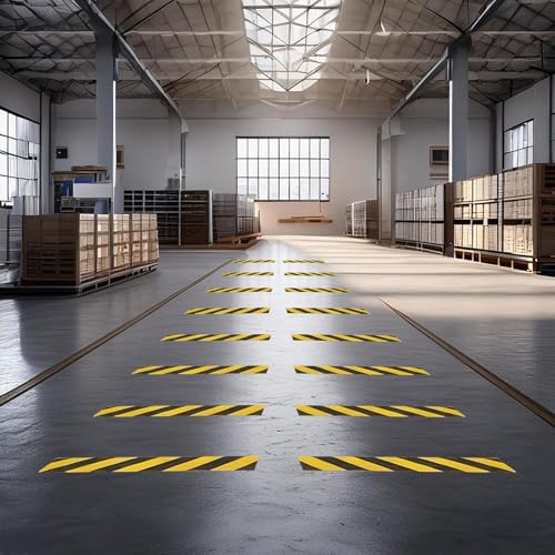Anti Slip Safety Grip Tape 2 Inch x 60 Ft Heavy Duty Black & Yellow - Bel Marant