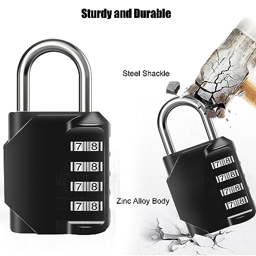 4 Digit Combination Lock (8.4199 Ounce)