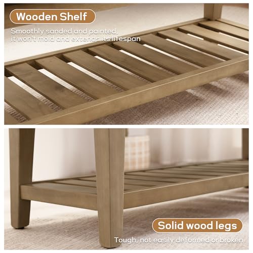 Entryway Shoe Bench