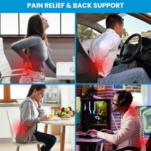 Patented Lumbar Support for Office Chair Pressure Relief