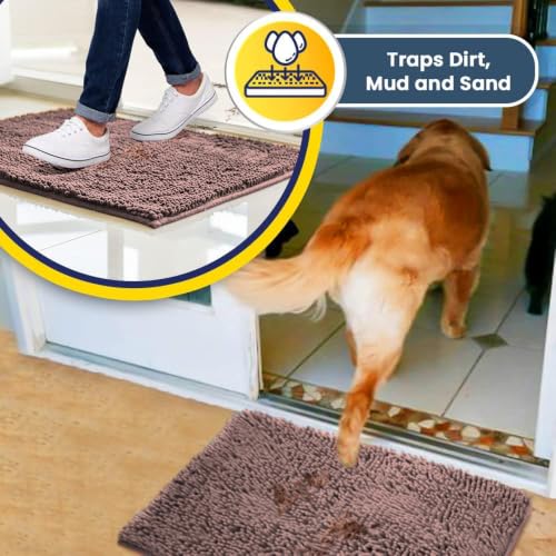 Super Water Absorbent Door Mat Indoor (10 Sq Ft)