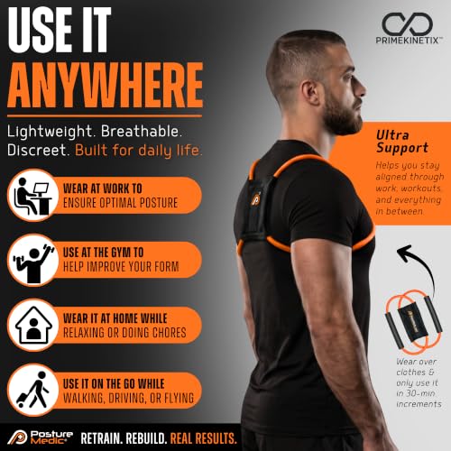 PostureMedic Dynamic Posture Brace for Neck