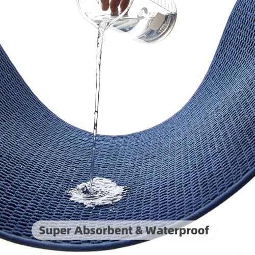 Bathroom Rugs Non Slip Washable (5.0004 Sq Ft)