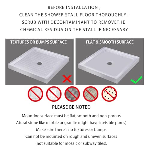 Shower Stall Mat Non Slip