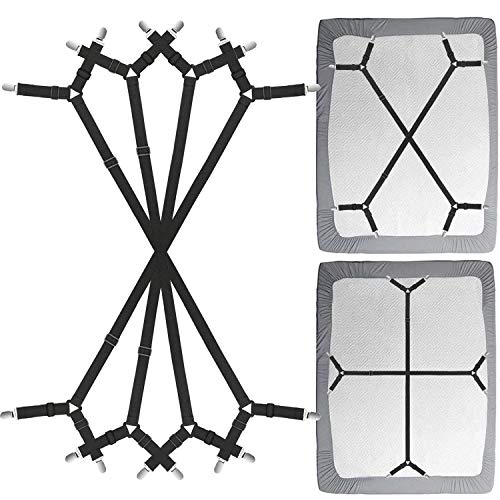 Bed Sheet Clip Straps (4 Count)