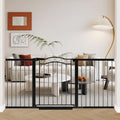 68.2" 70.8" Extra Wide Baby Gate with Door