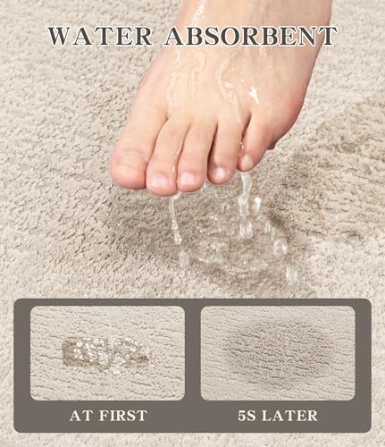 Bathroom Rugs Mat 36x24 (72 Sq Ft)