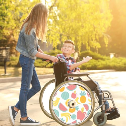 Designer Cover for Wheelchair Wheels (2 Count)