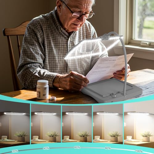Magnifying Glass with Light and Stand 50 Ultra