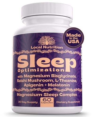 Natural Sleep Aid with Magnesium Glycinate (60 Count)