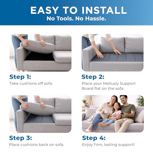 Couch Cushion Support Board for Sagging Sofa Cushions