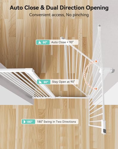 42" Extra Tall Baby Gate for Stairs