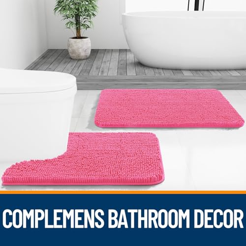 Bathroom Rugs Sets 3 Piece (5 Count)
