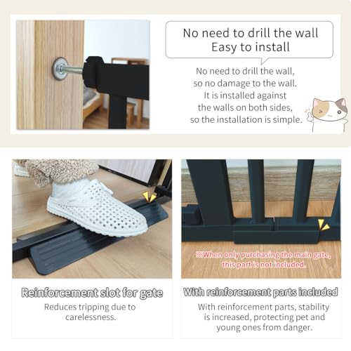 Extra Tall Cat Gate 55.12" High 26.18" (17 Count)