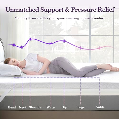 2 Inch Gel Memory Foam Mattress Topper