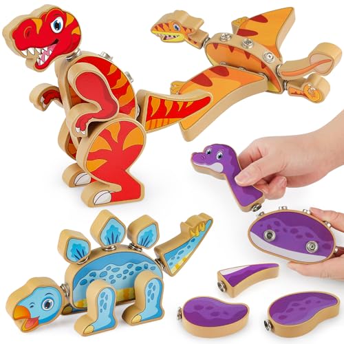 Dinosaur Snap Together Building Toys