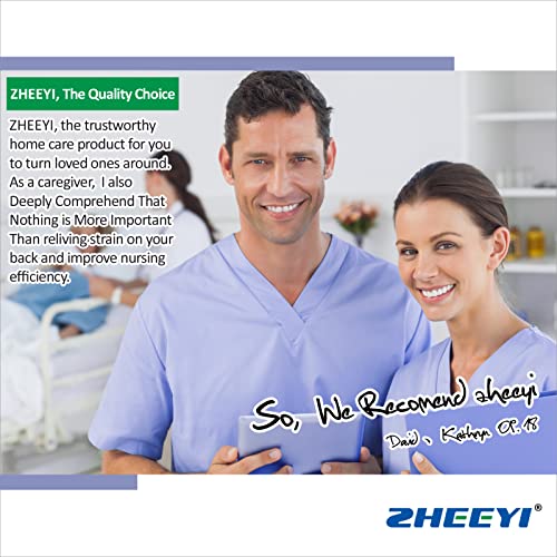 Multipurpose 48" x 40" Positioning Bed Pad with Reinforced Handles