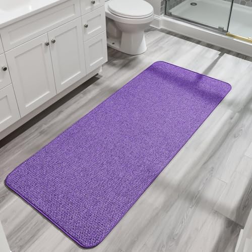Bath Mat Ultra Thin Bathroom Runner Rugs (7 Sq Ft)