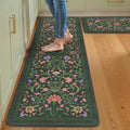 Green Anti Fatigue Kitchen Mats