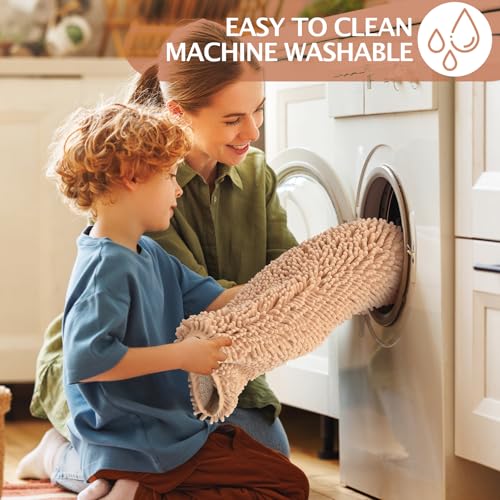 Chenille Bathroom Rugs Set 2 Piece