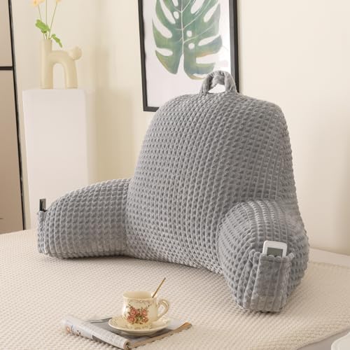 Reading Pillow with Arms for Bed Sitting