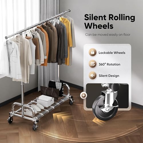 Clothing Racks Heavy Duty Clothes Rack Adjustable Garment Rack - Bel Marant