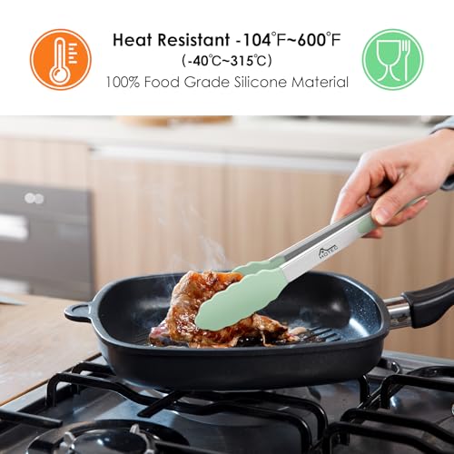 Silicone Serving Tongs for Cooking 9