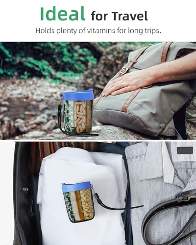 Large Pill Bottle Organizer Anti