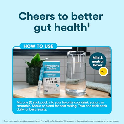 Physician’s Choice 60 Billion CFU Probiotic Stick Packs