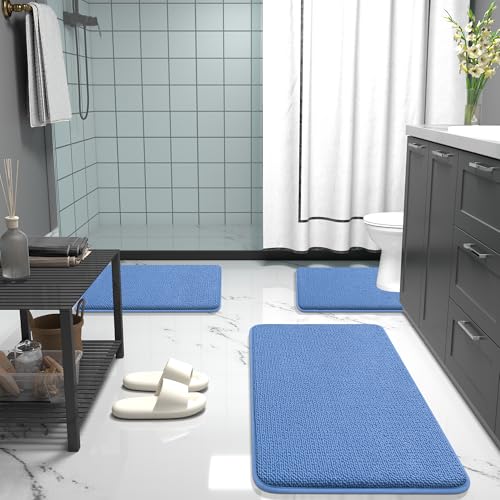 Memory Foam Bathroom Toilet Rugs U
