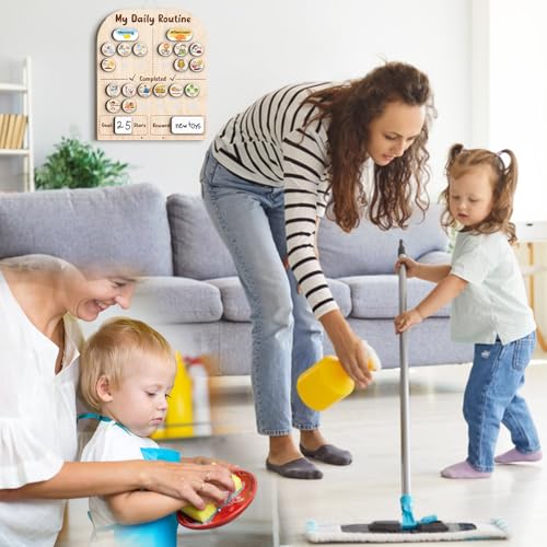 Wooden Daily Routine for Kids