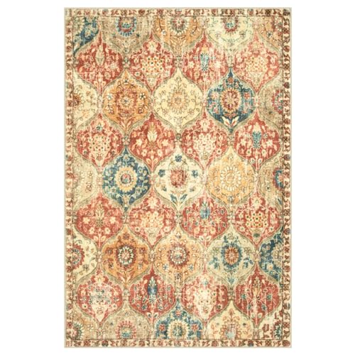 Moroccan Washable Rugs for Living Room