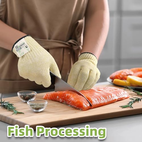 2 Pairs SlicePro A9 Cut Resistant Gloves (2 Count)