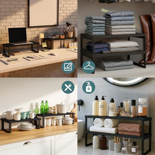 Cabinet Organizer Shelf (2 Count)