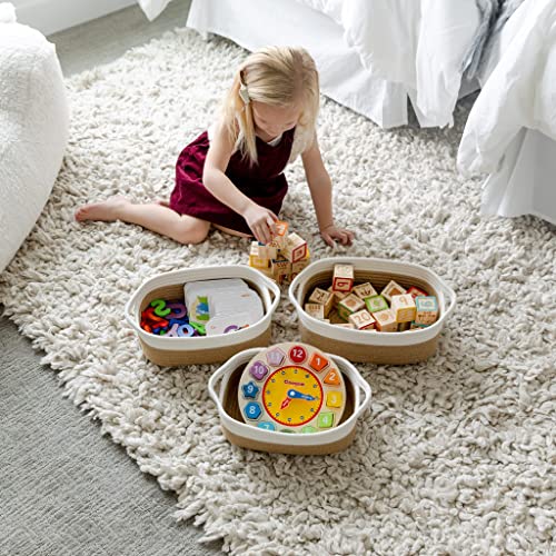 5 Piece Rectangle Storage Basket Set (5 Count)