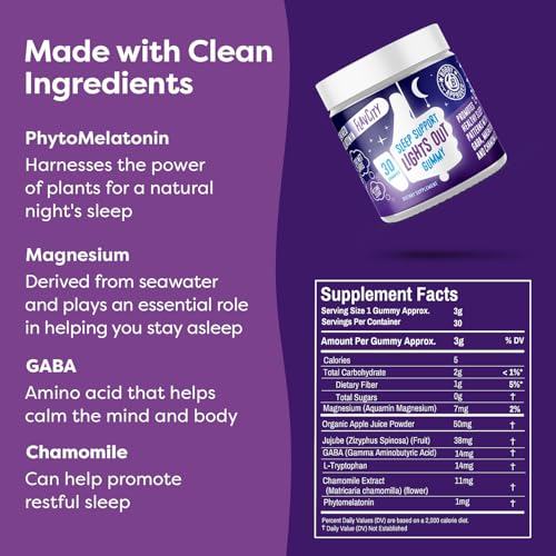 Melatonin Sleep Gummies for Adults (30 Count)