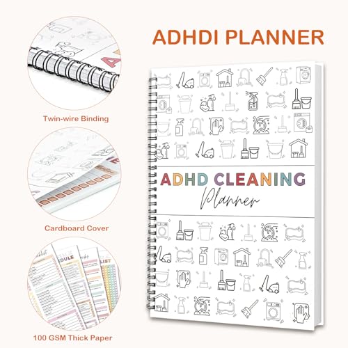 Adhd Cleaning Planner