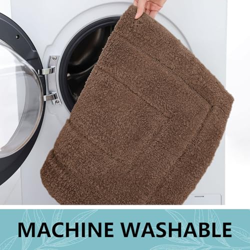 Microfiber Bathroom Rugs 24x16