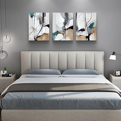 Canvas Wall Art For Living Room Wall Decor For Bedroom Modern Family Canvas Art Office Decor Abstract Wall Paintings Pictures Artwork Ready To Hang Room Home Decorations 12" X 16" 3 Piece (3 Count)